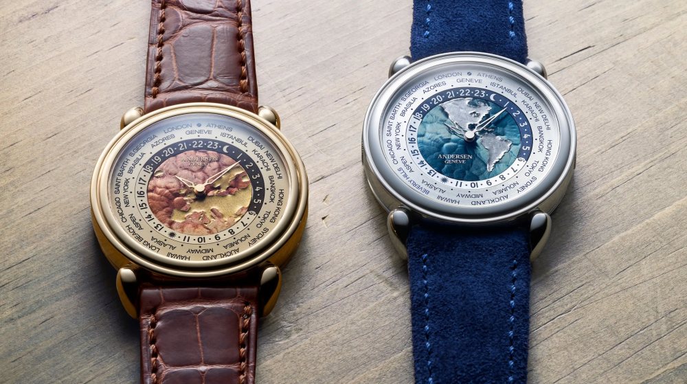 Relógio da marca Andersen Genève — Montre à Tact / Communication 24H