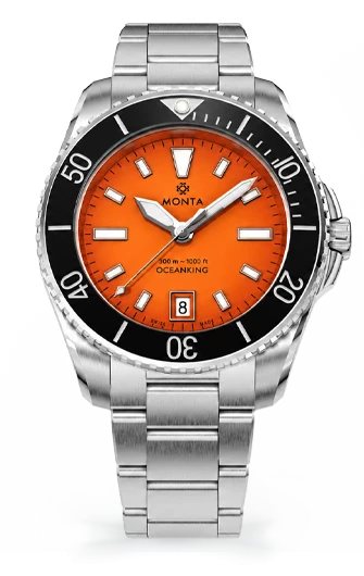 Relógio da marca Monta — Oceanking / Skyquest