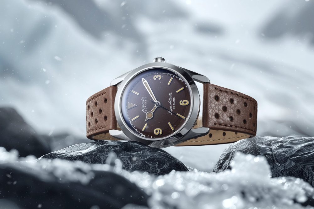 Relógio da marca Nivada Grenchen — Antarctic / Chronomaster Aviator Sea Diver