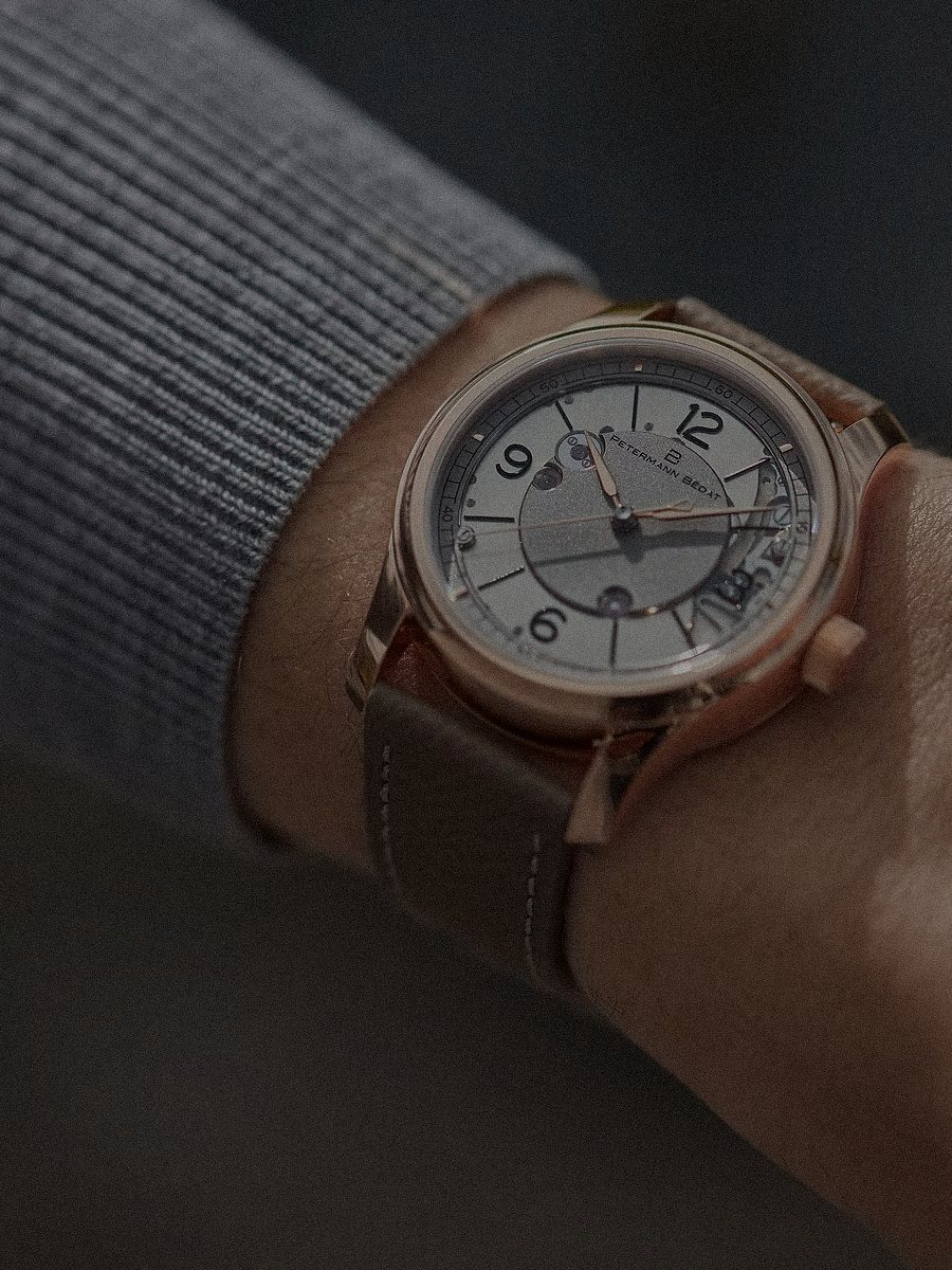 Relógio da marca Petermann Bédat — 1967 Deadbeat Seconds