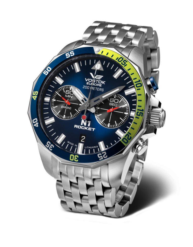 Relógio da marca Vostok Europe — N1 Rocket / Almaz